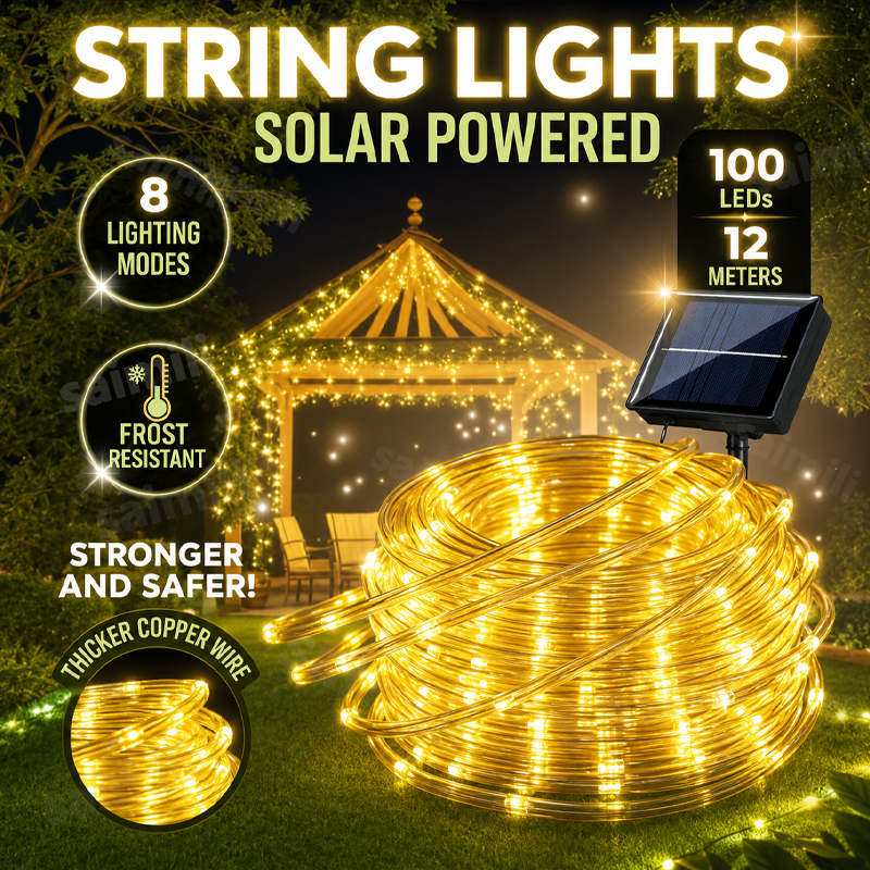 Outdoor Lighting Manufacturers - LED String Lights Garden Outdoor Solar