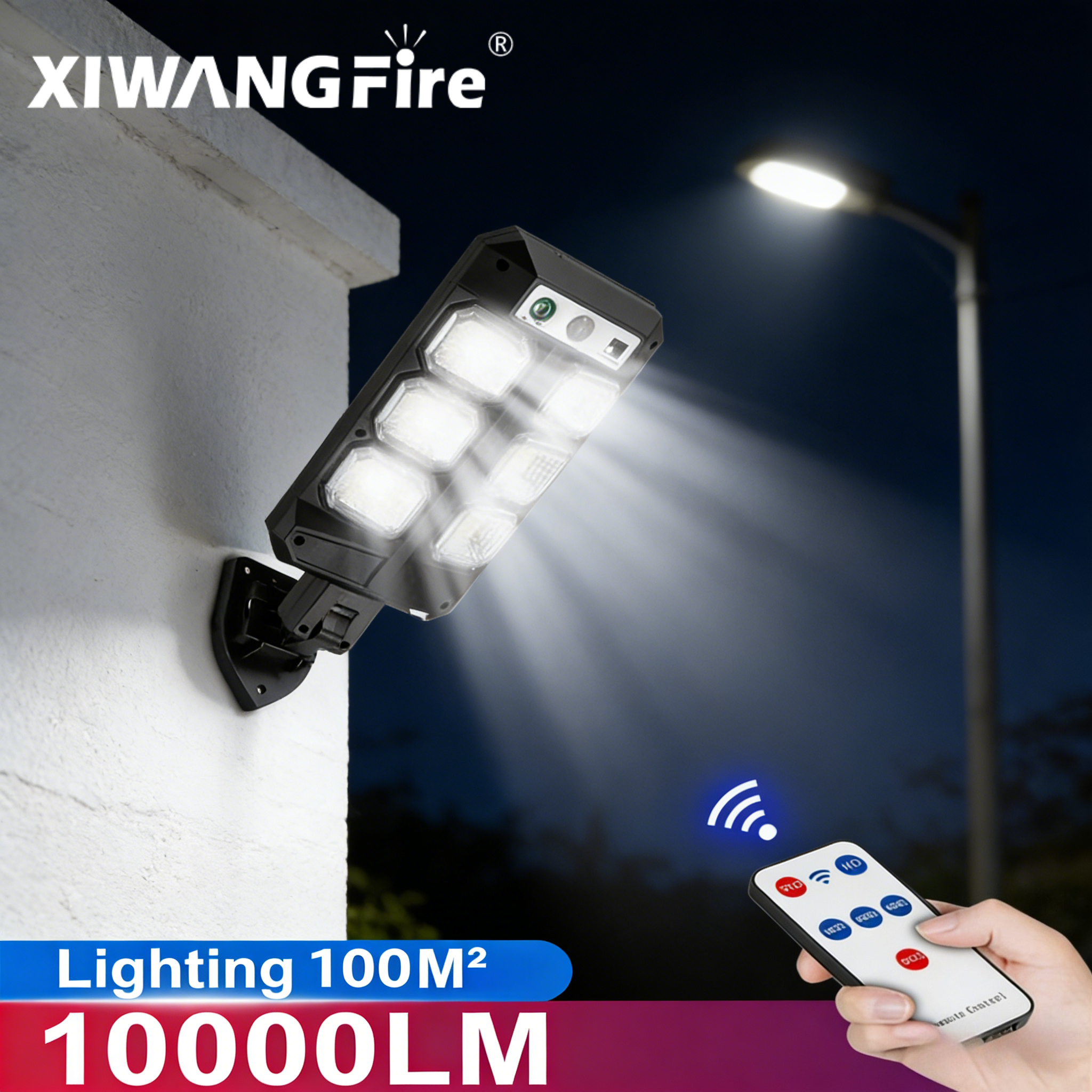 Outdoor Lighting Lanterns - Outdoor Solar Street Lights, Waterproof Motion