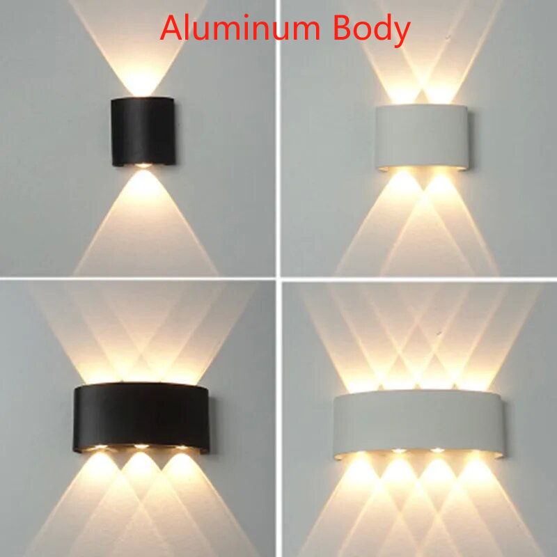 Xl Outdoor Lighting - Aluminium LED Wall Lamp IP65 Outdoor