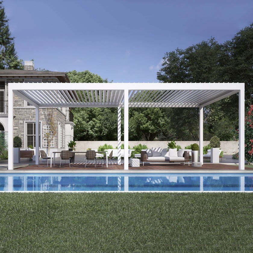 Outdoor Lighting Modern - Anodized Swimming Pool Aluminum Alloy Pavilion