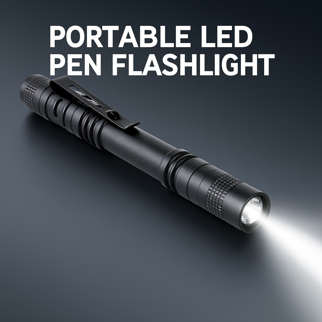 Outdoor Lighting Quality - Portable Mini LED Pen Flashlight Waterproof