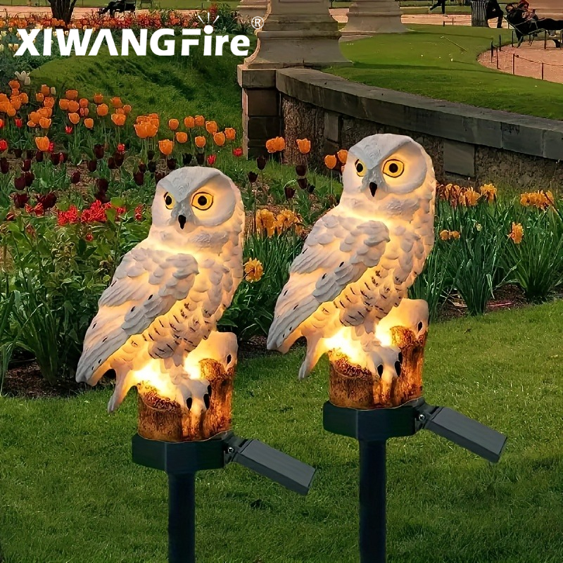 Outdoor Lighting Manufacturers - Solar Owl Statue Garden Light LED