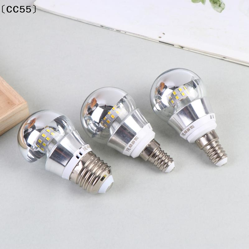 Outdoor Lighting Manufacturers - LED Mirror Bulb Half Silver Filament