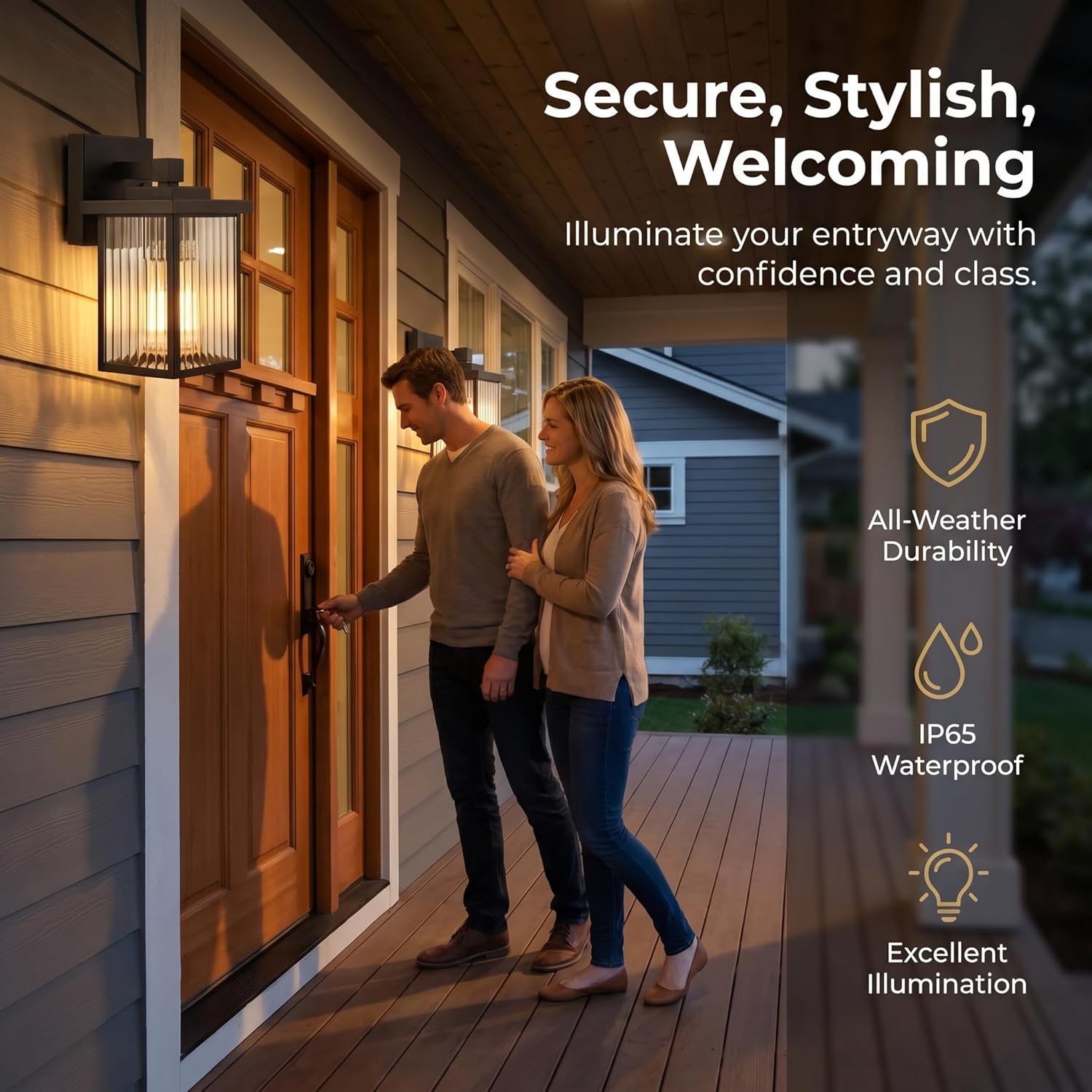 Outdoor Wall Lights for House  - Outdoor Lighting For Front Of House のレビューと価格