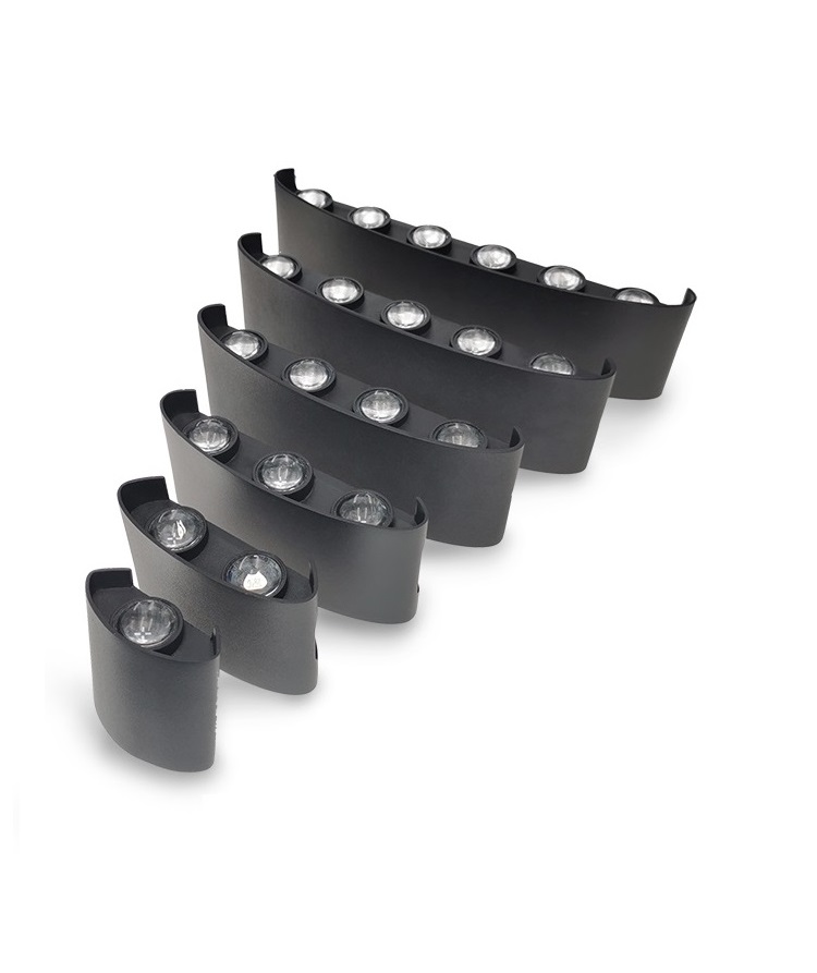 Up and Down LED Wall Lamp Wate - Xl Outdoor Lighting のレビューと価格