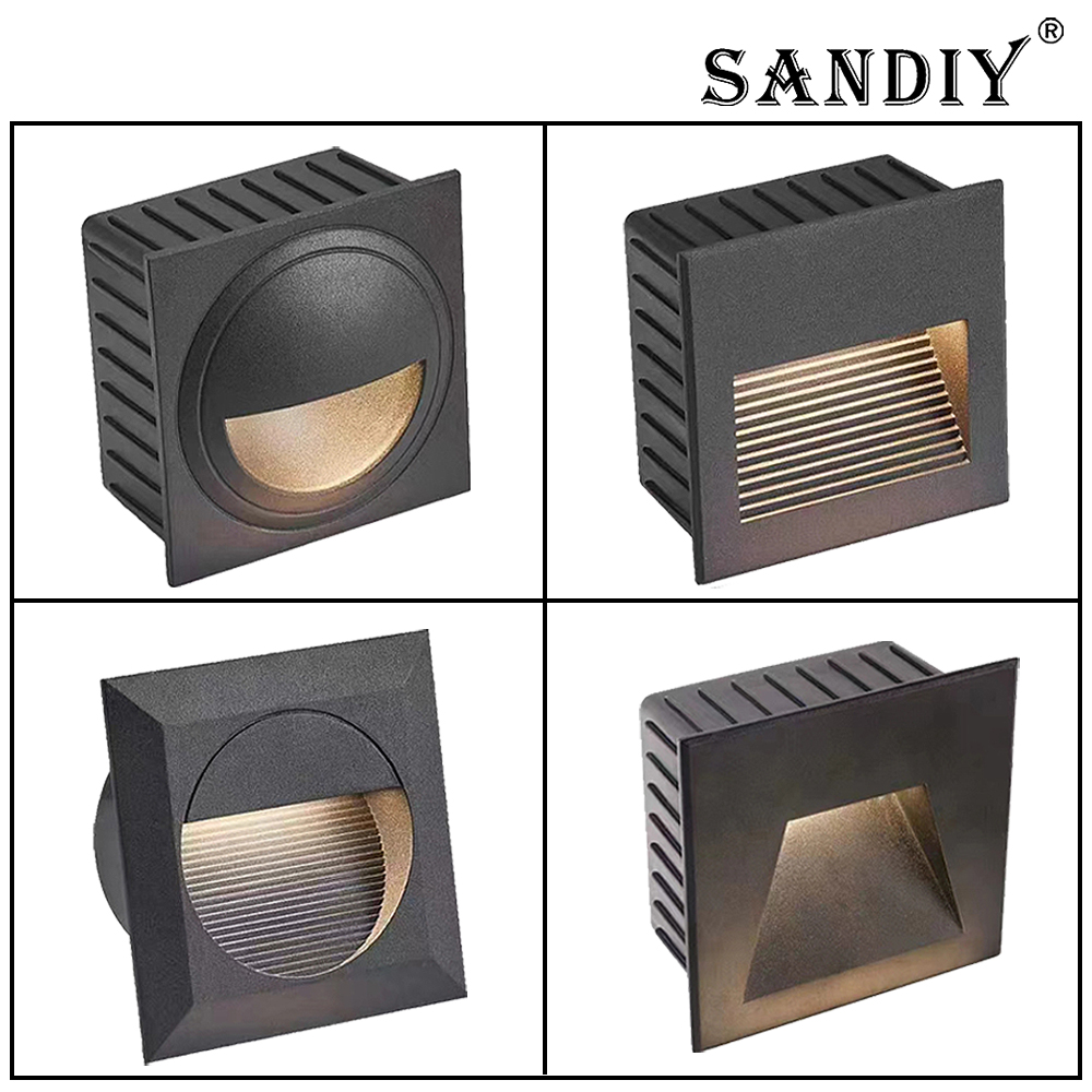 SANDIY Recessed Outdoor Wall S - Xl Outdoor Lighting のレビューと価格