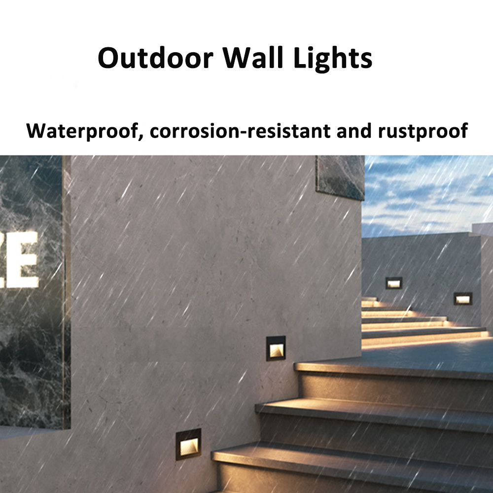SANDIY Recessed Outdoor Wall S - Xl Outdoor Lighting のレビューと価格