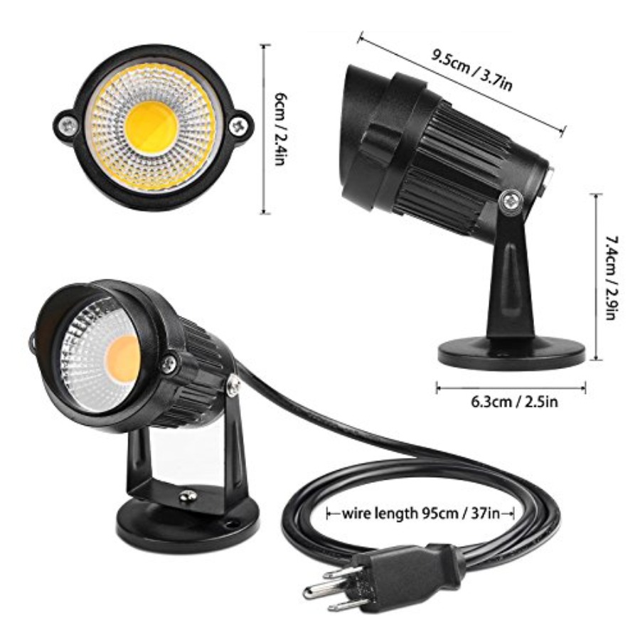 LED Landscape Up Down Light 5W - Outdoor Lighting Up And Down のレビューと価格