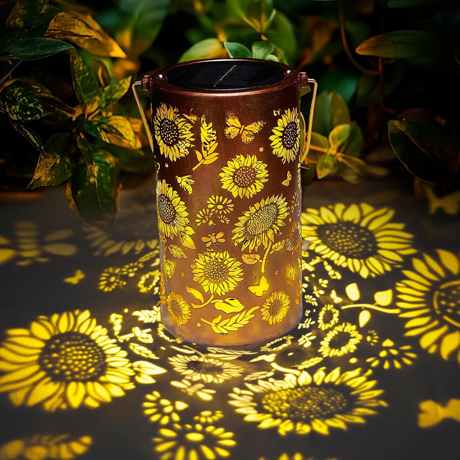 Sunflower Light and Shadow Lig - Outdoor Lighting Lanterns のレビューと価格