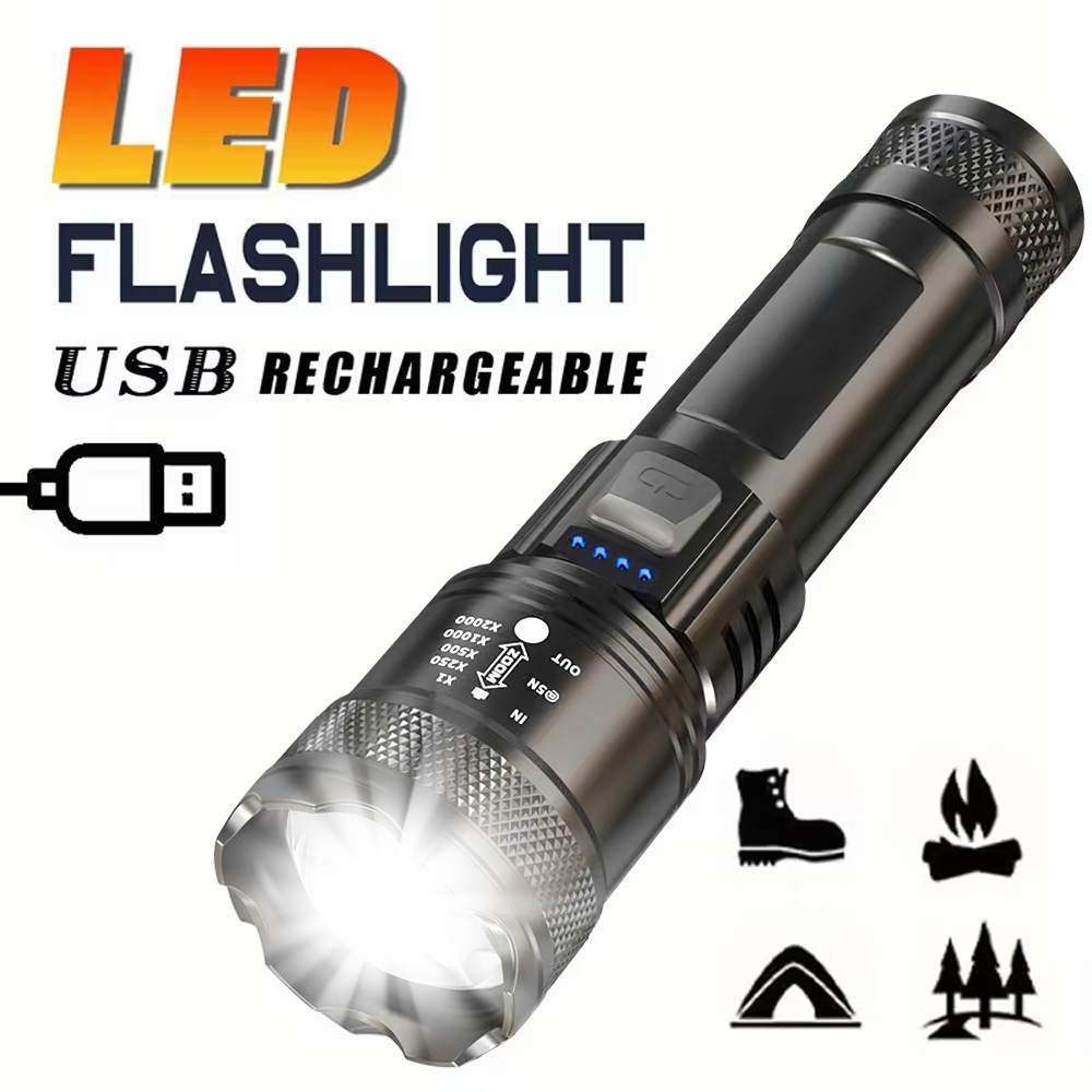 Super Bright LED Flashlight US - Outdoor Lighting Lanterns のレビューと価格