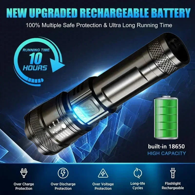 Super Bright LED Flashlight US - Outdoor Lighting Lanterns のレビューと価格