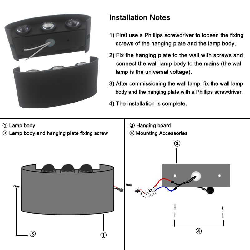 2W 4W 6W 8W 10W 12W  LED Wall  - Xl Outdoor Lighting のレビューと価格