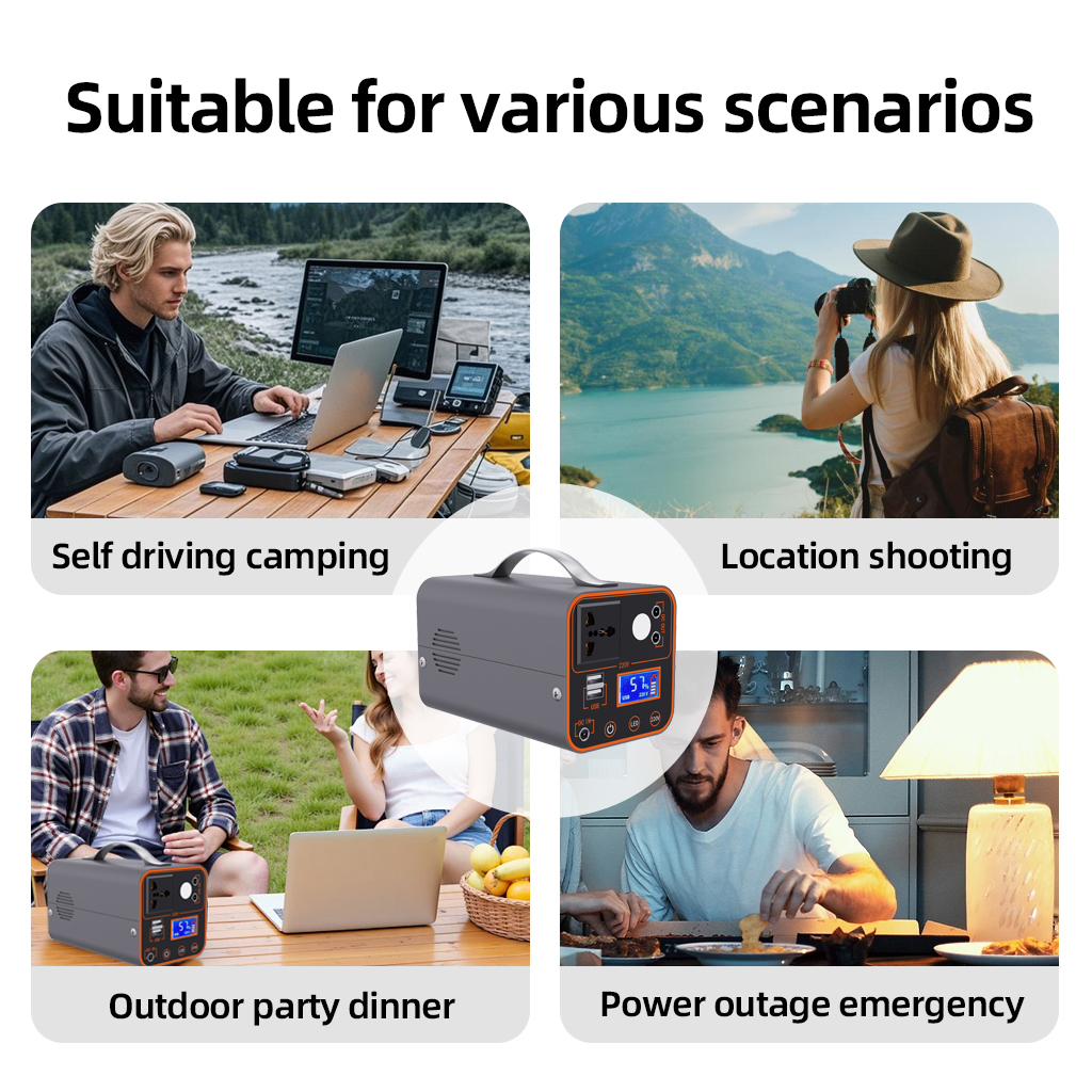 200W Portable Power Station 22 - Outdoor Lighting Socket のレビューと価格
