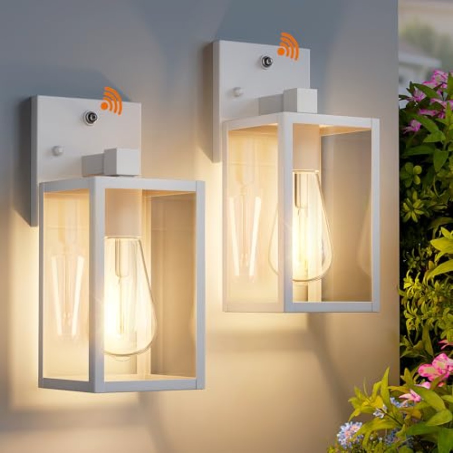 2 Pack Dusk to Dawn Front Porc - Outdoor Lighting For Front Of House のレビューと価格