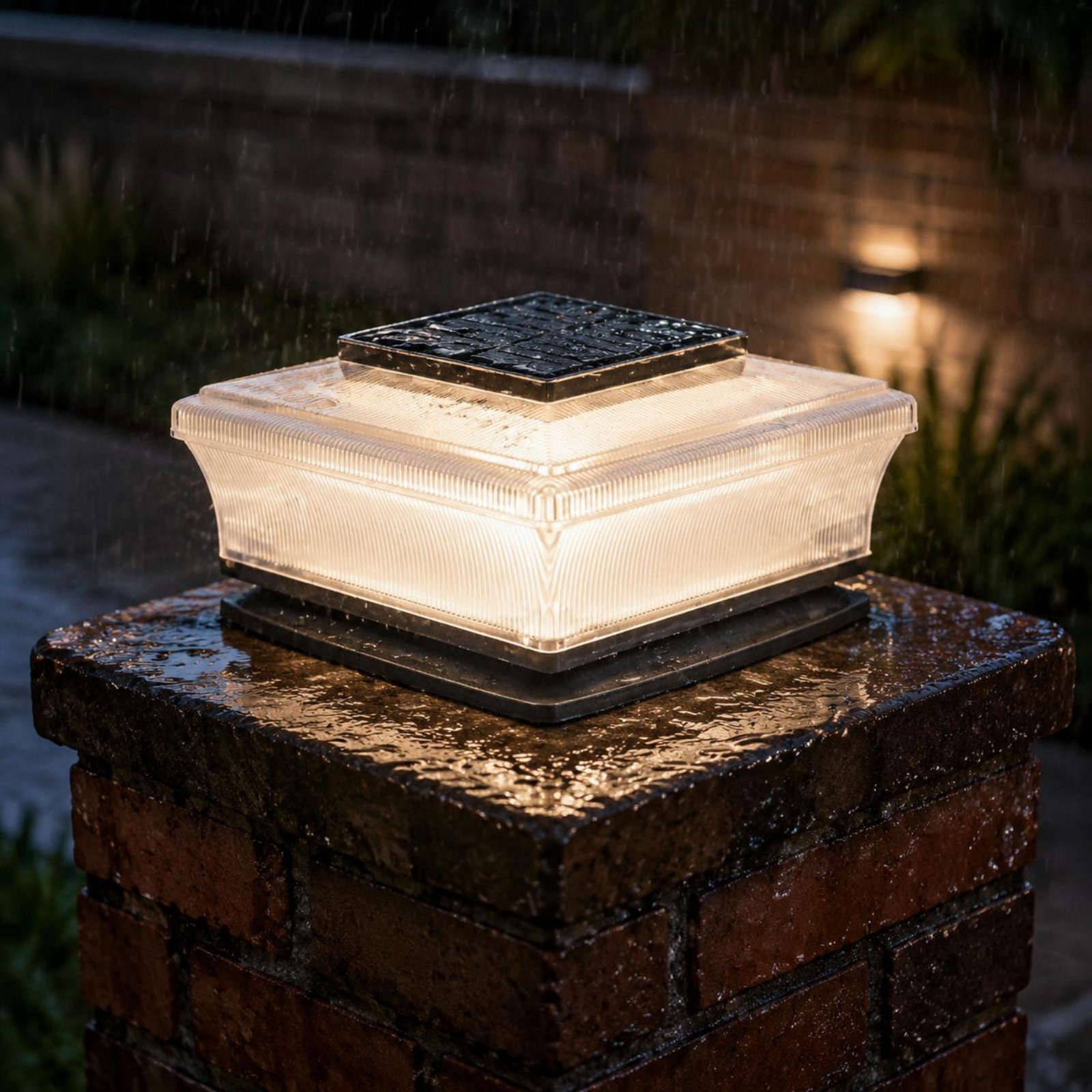 Solar Post Cap Light Wireless  - Outdoor Lighting Modern のレビューと価格