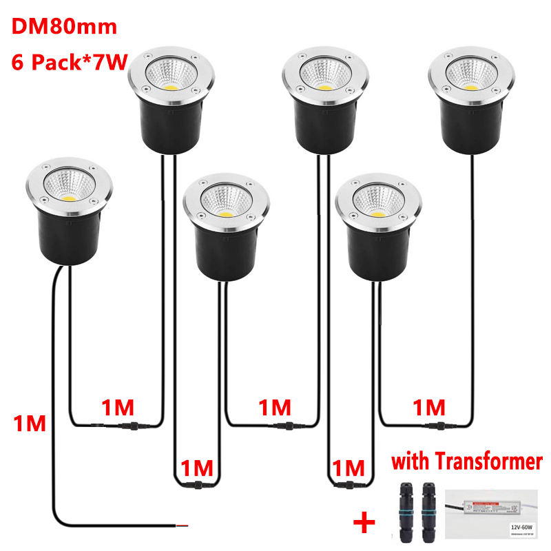 12V LED In-ground Light IP67 W - Outdoor Lighting Underground Wiring のレビューと価格