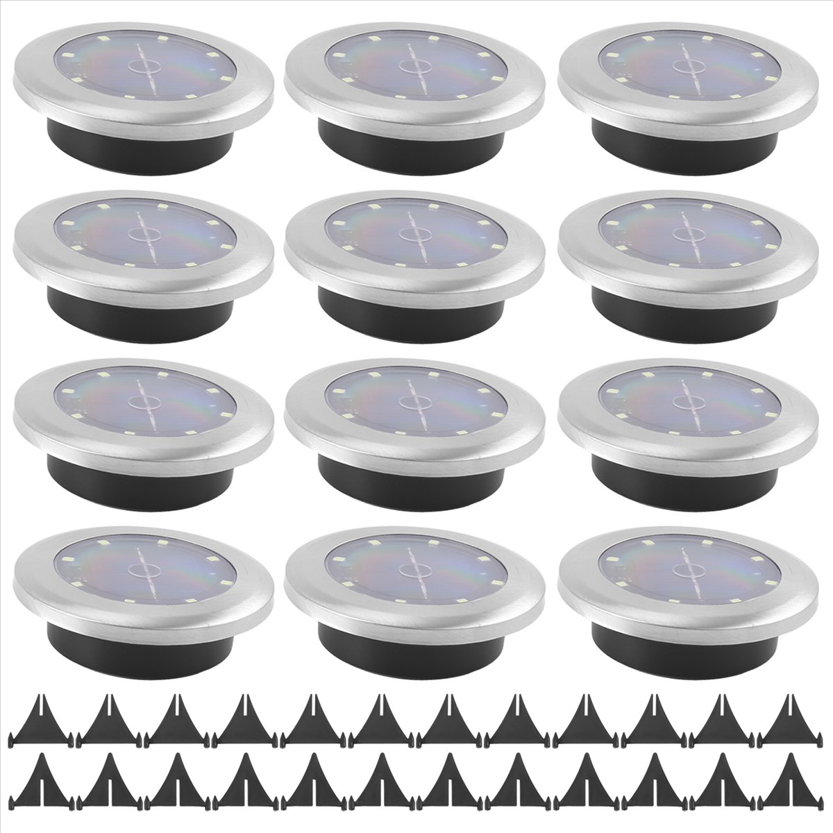 *A14E 12 Pack Solar Lights Out - Outdoor Lighting Traditional のレビューと価格
