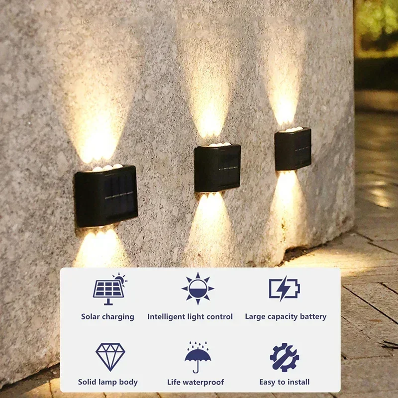 COB Solar Wall Lamp Outdoor Wa - Outdoor Lighting Quality のレビューと価格
