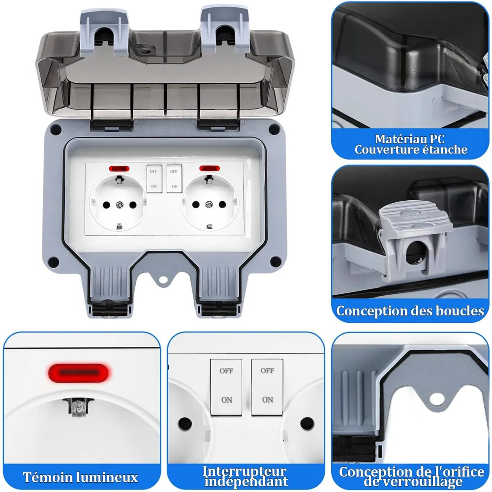 European-Style Outdoor Socket  - Outdoor Lighting Socket のレビューと価格