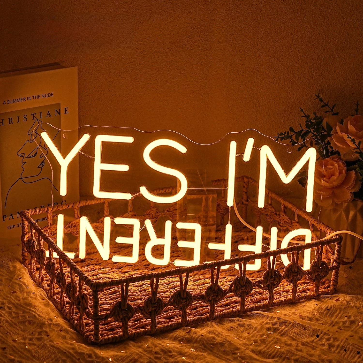 Yes I'm Different Neon Sign LE - Outdoor Lighting Quotes のレビューと価格