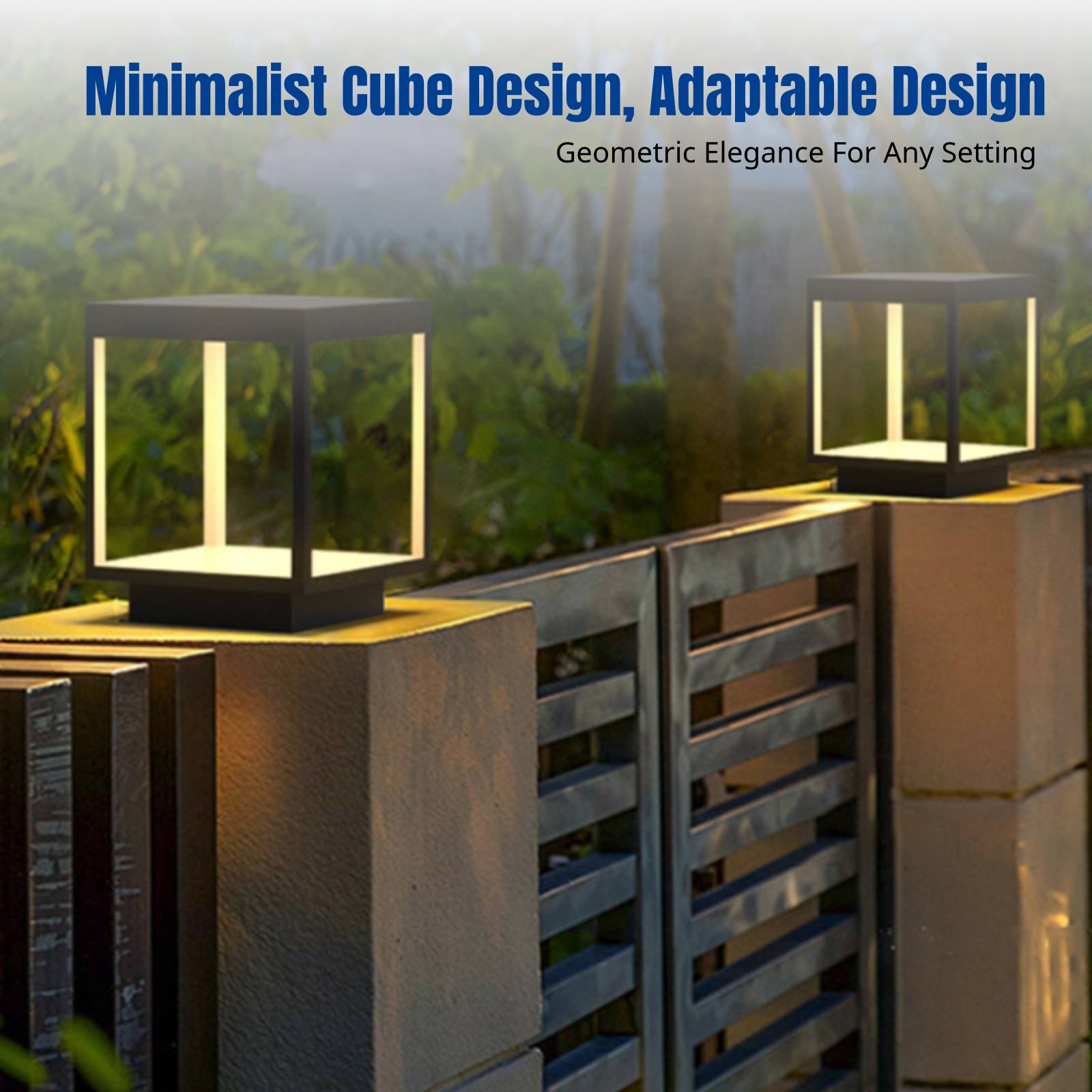 Outdoor Post Cap Light, Waterp - Outdoor Lighting Modern のレビューと価格