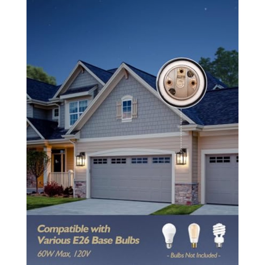 12'' Porch Lights Outdoor, Cla - Outdoor Lighting For Front Of House のレビューと価格