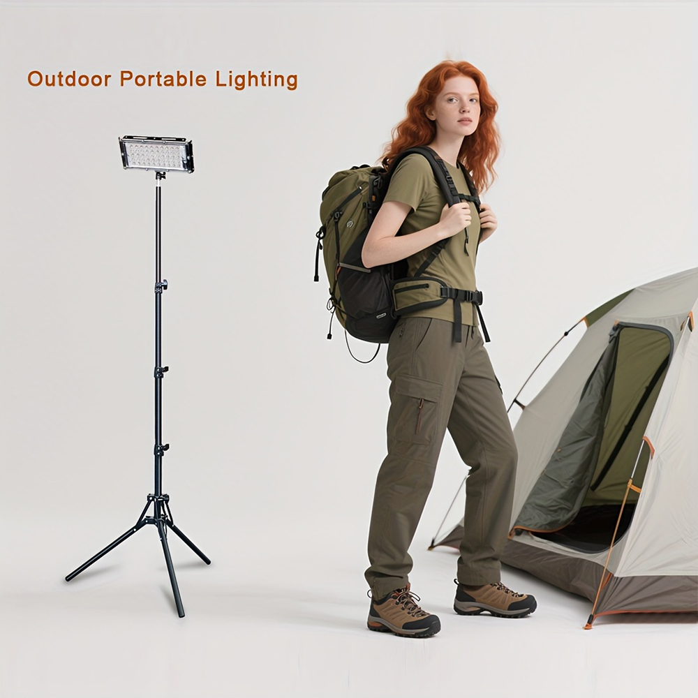 LED Work Lights with Stand, 3  - Outdoor Lighting Modern のレビューと価格