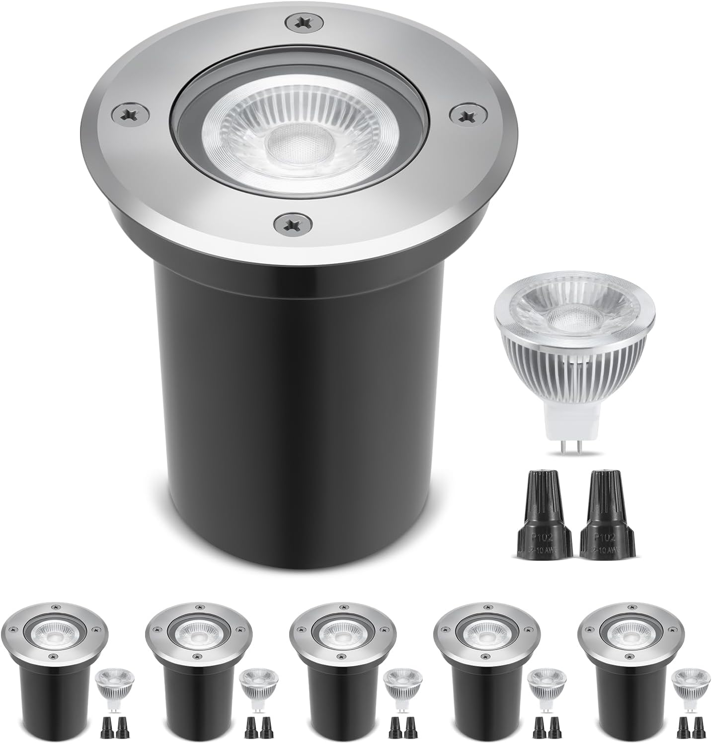 6 Pack Low Voltage Landscape L - Outdoor Lighting Underground Wiring のレビューと価格