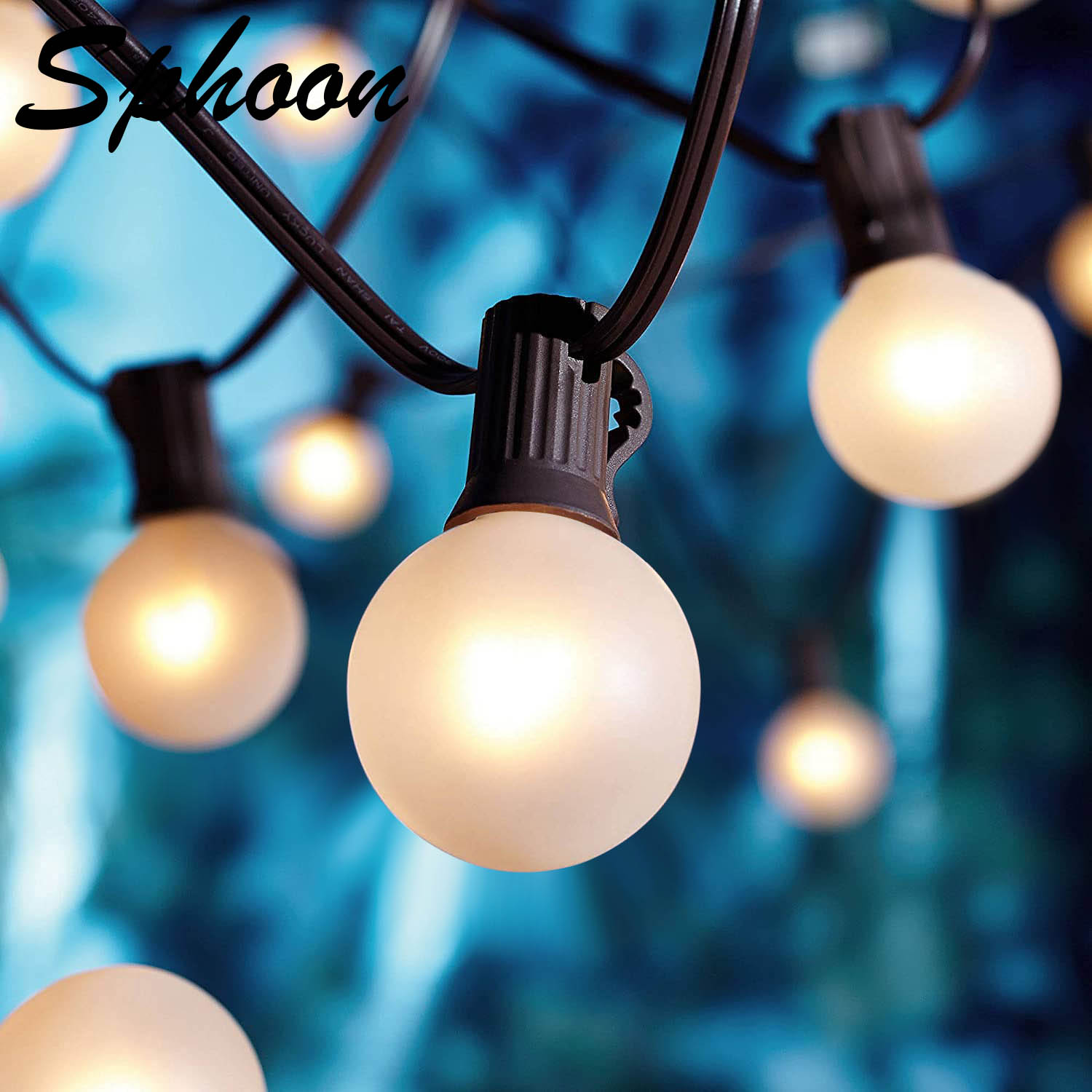 Frosted White G40 Outdoor Stri - Outdoor Lighting Socket のレビューと価格