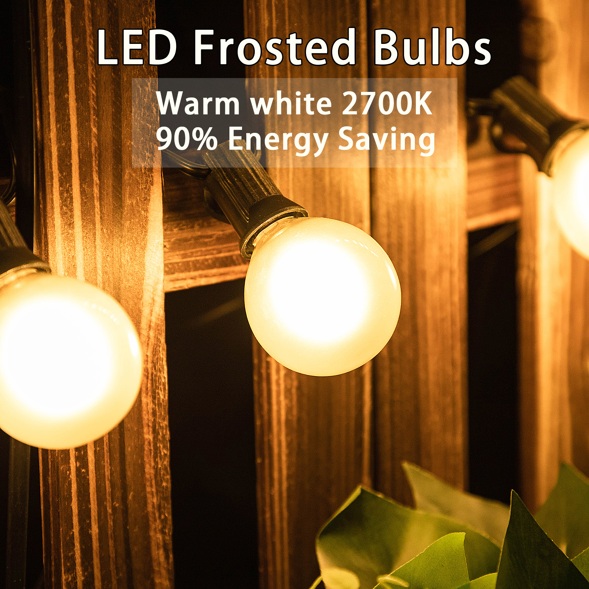 Frosted White G40 Outdoor Stri - Outdoor Lighting Socket のレビューと価格