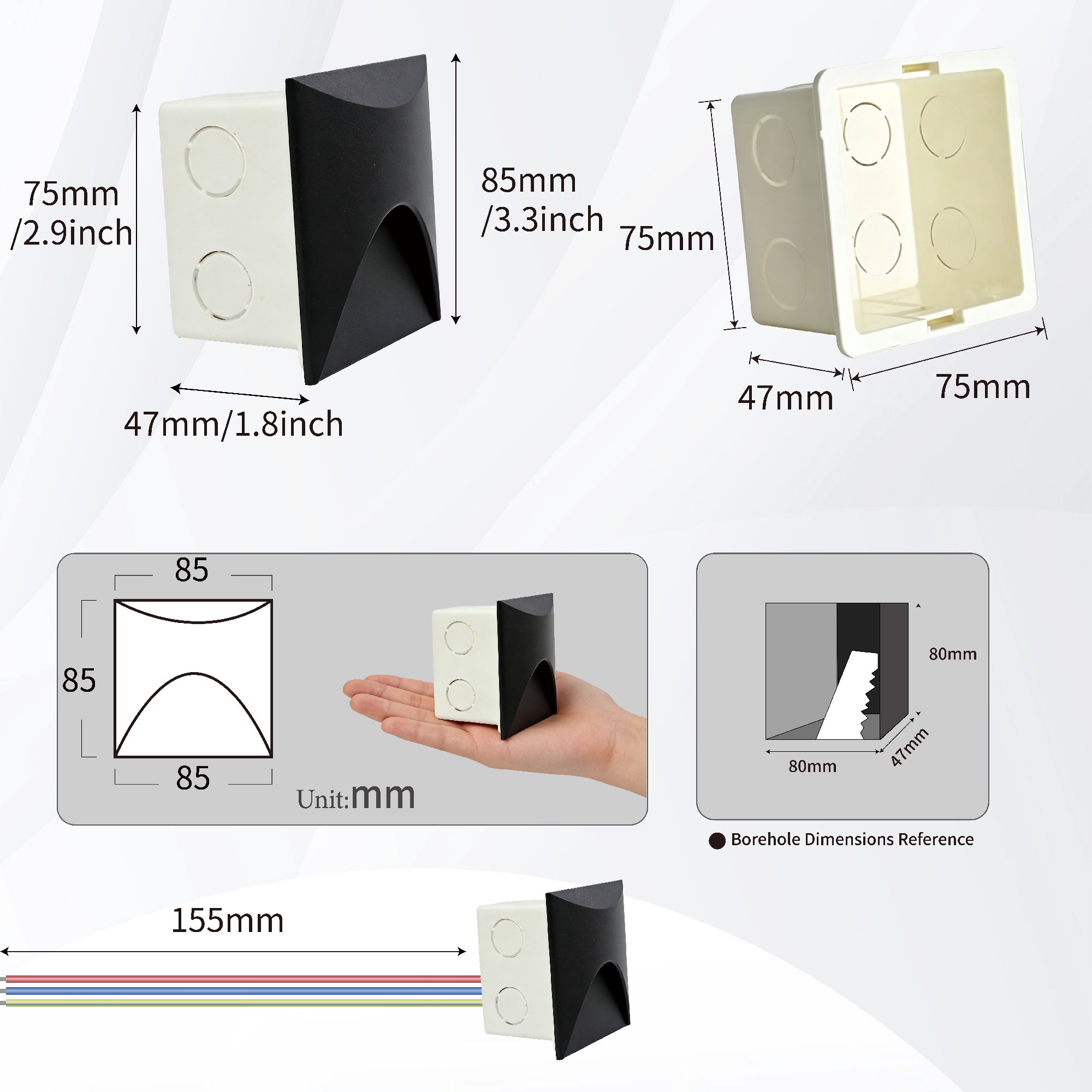 Led Stair Light Step Lights 3W - Xl Outdoor Lighting のレビューと価格