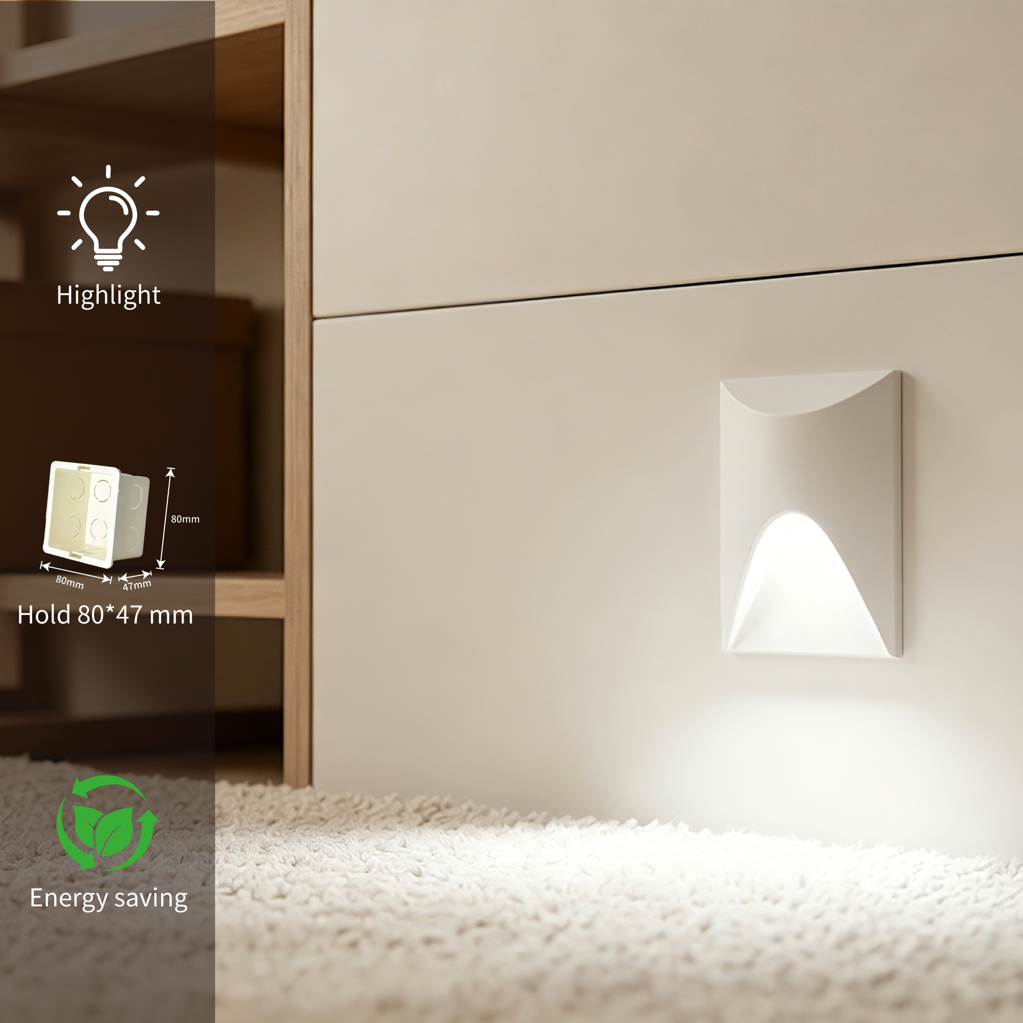 Led Stair Light Step Lights 3W - Xl Outdoor Lighting のレビューと価格