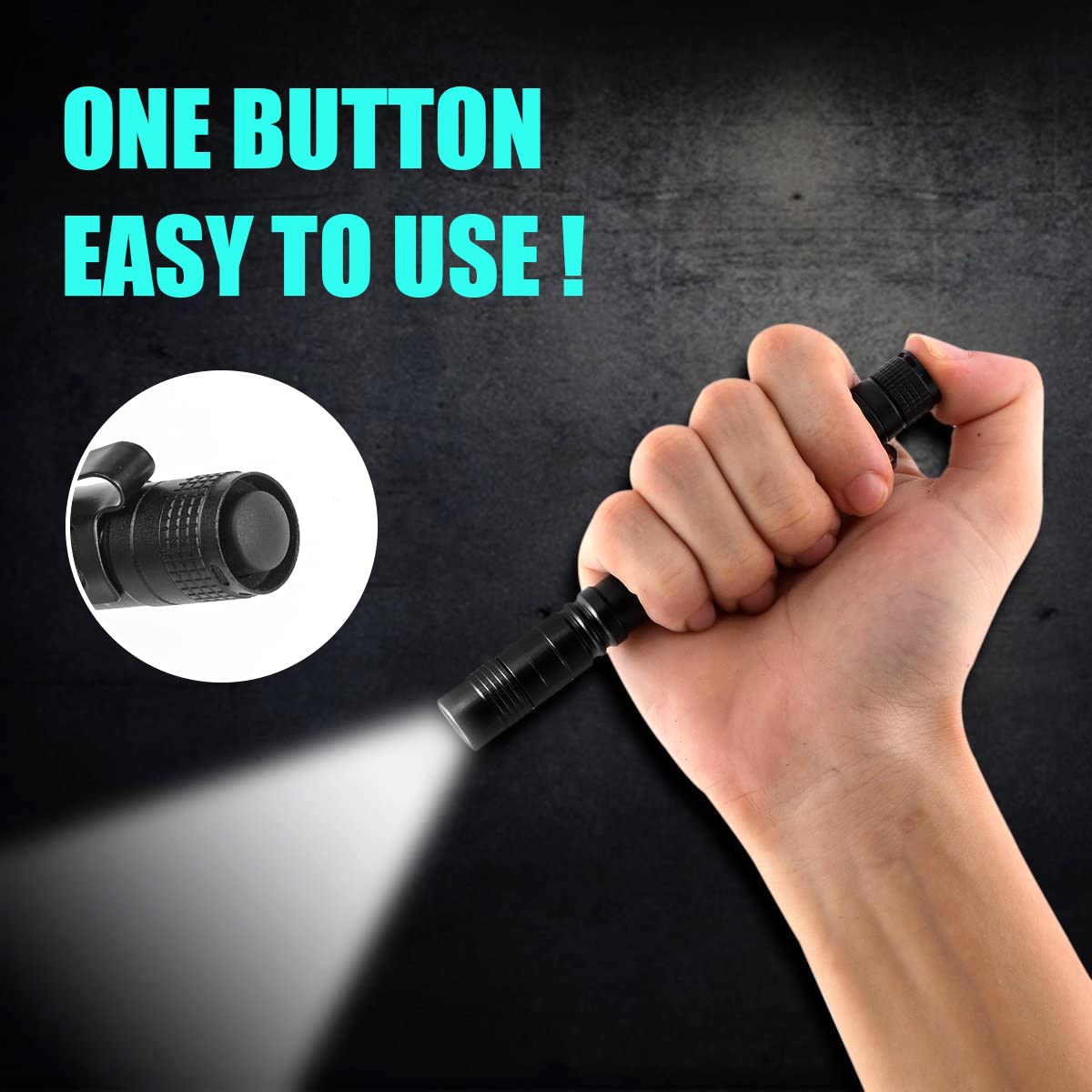 Portable Mini LED Pen Flashlig - Outdoor Lighting Quality のレビューと価格