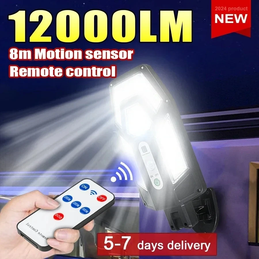 12000LM Powerful Solar Wall La - Xl Outdoor Lighting のレビューと価格