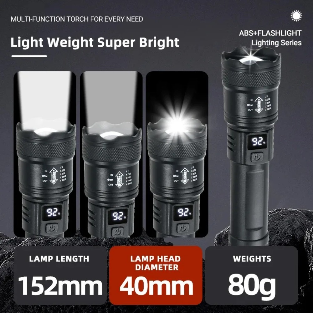 Rechargeable LED Flashlight Zo - Outdoor Lighting Quality のレビューと価格
