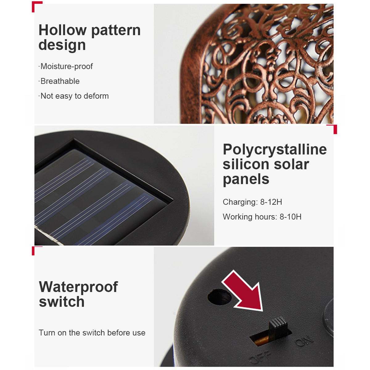 Solar Lanterns Outdoor Waterpr - Outdoor Lighting Manufacturers のレビューと価格
