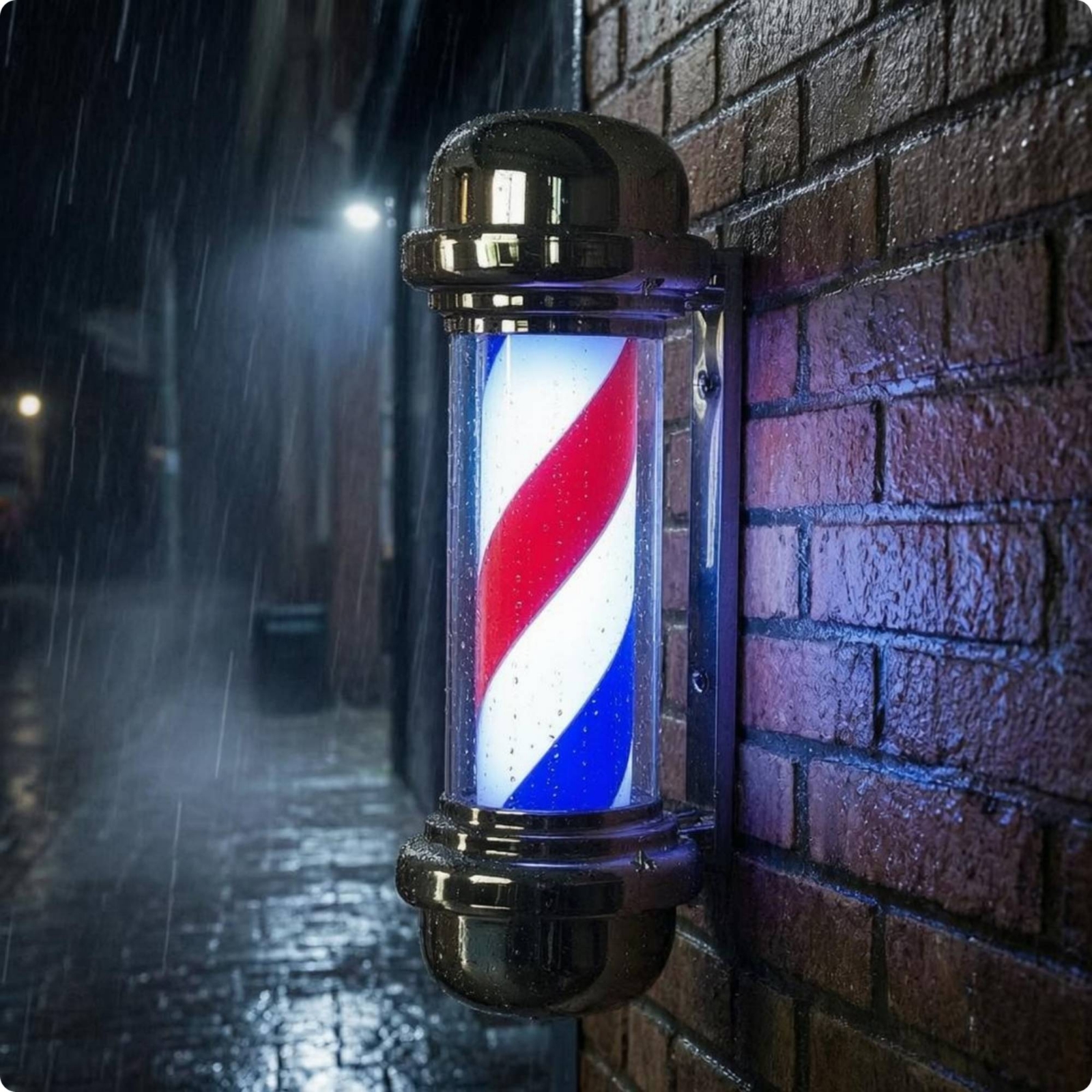 LED Barber Pole Transparent Co - Outdoor Lighting Modern のレビューと価格