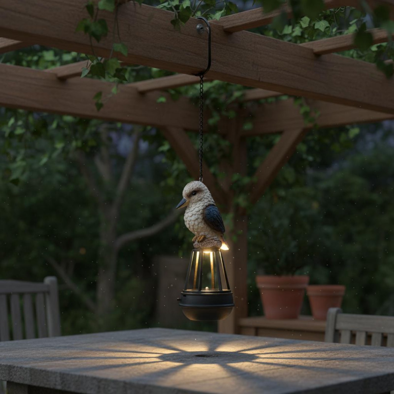 Solar Avian Hanging Lamp Weath - Outdoor Lighting Modern のレビューと価格