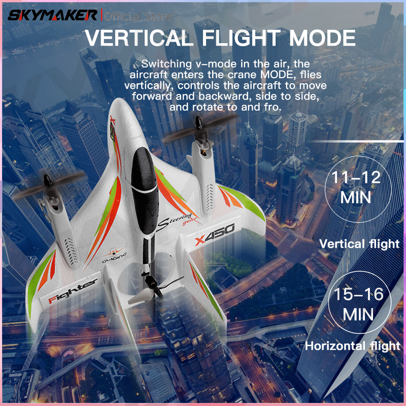 Wltoys XKS X450 RC Airplane 2. - Outdoor Lighting Socket のレビューと価格