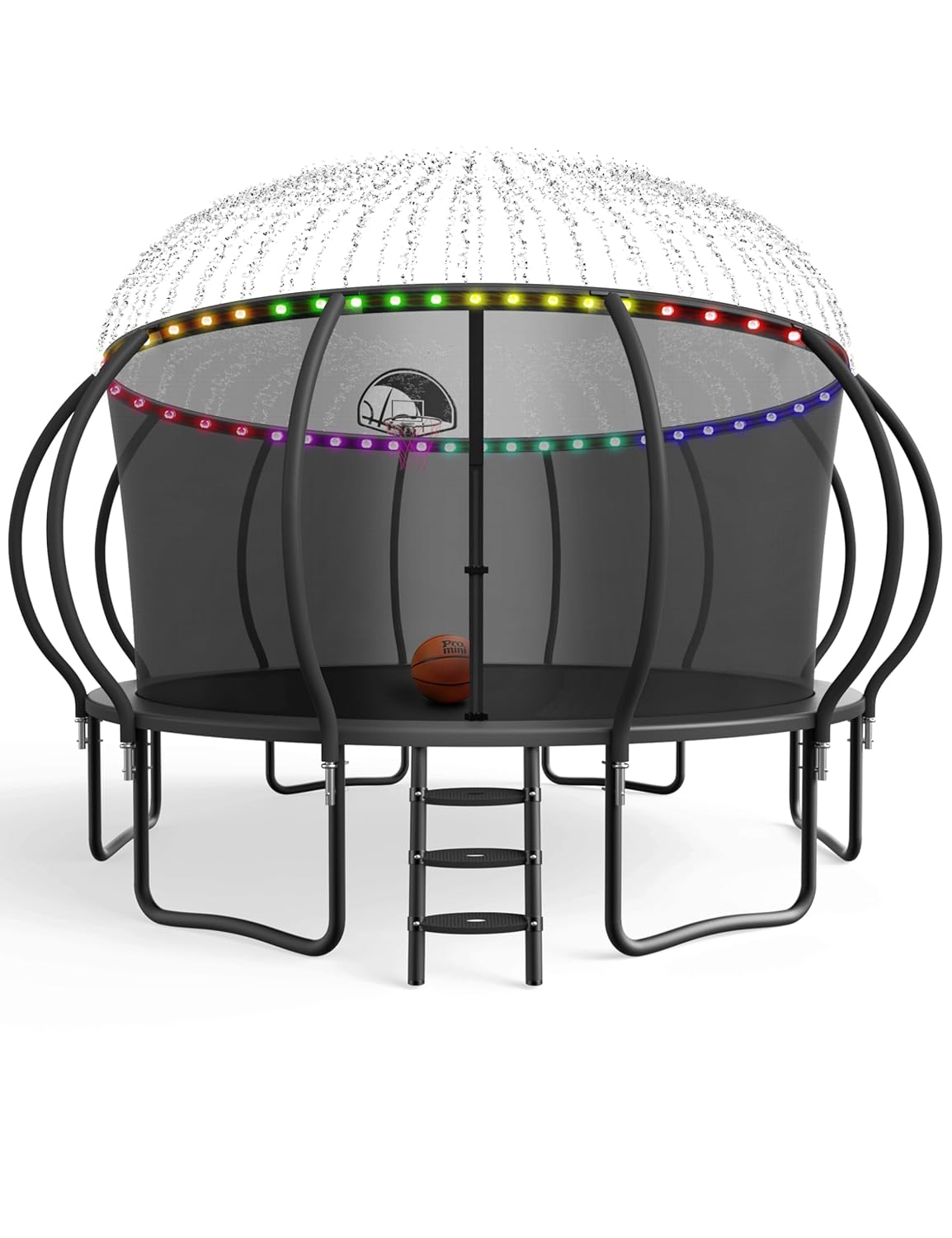Large Outdoor Trampoline with  - Outdoor Lighting Modern のレビューと価格