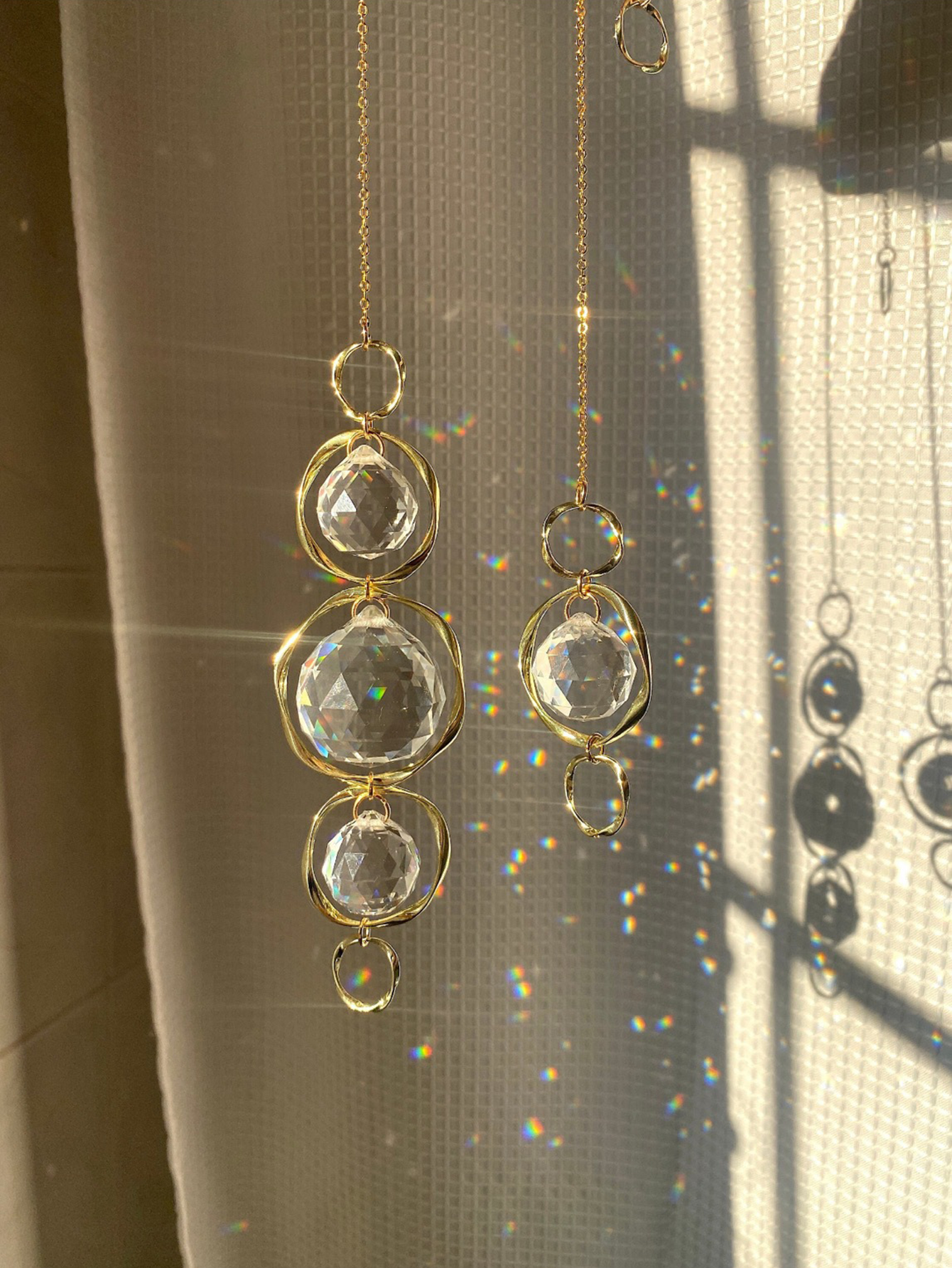 Crystal Suncatcher Hanging Dec - Outdoor Lighting Manufacturers のレビューと価格