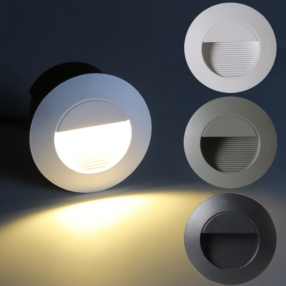 Outdoor Step Lighting 3W LED E - Xl Outdoor Lighting のレビューと価格