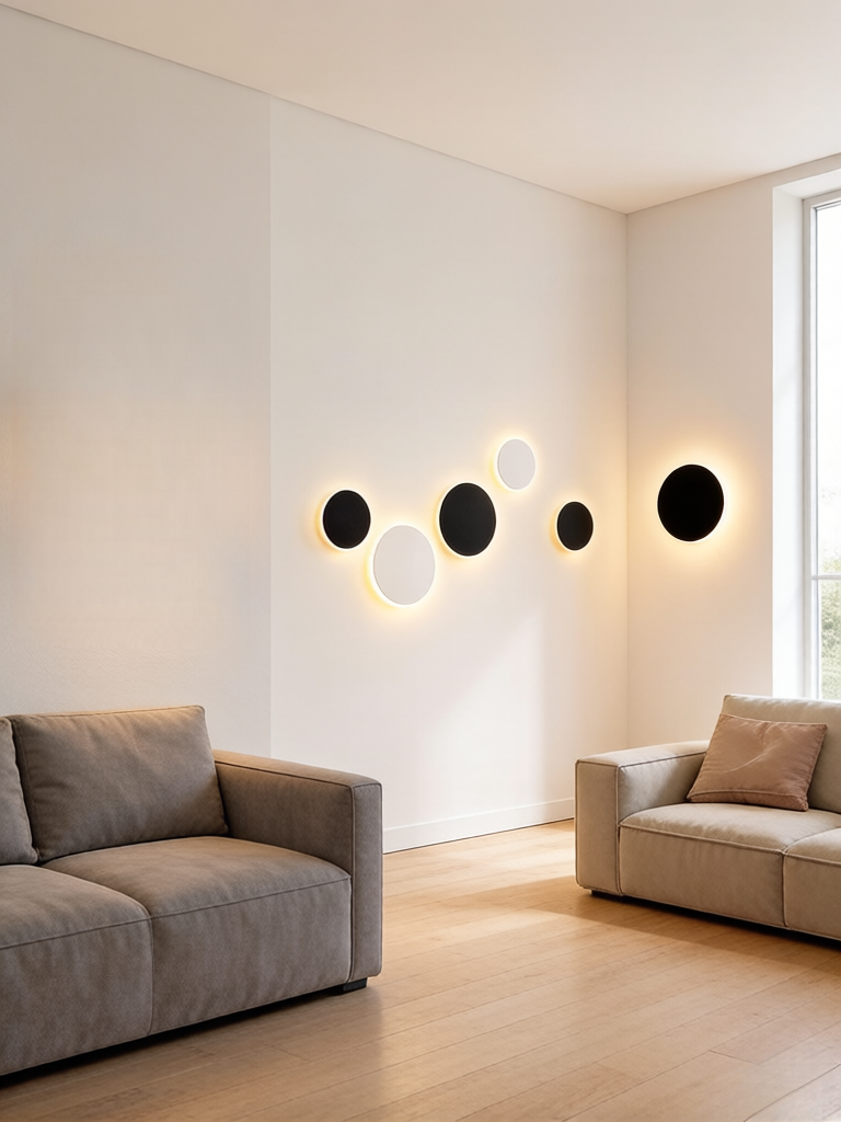 Nordic Minimalist Round LED Wa - Xl Outdoor Lighting のレビューと価格