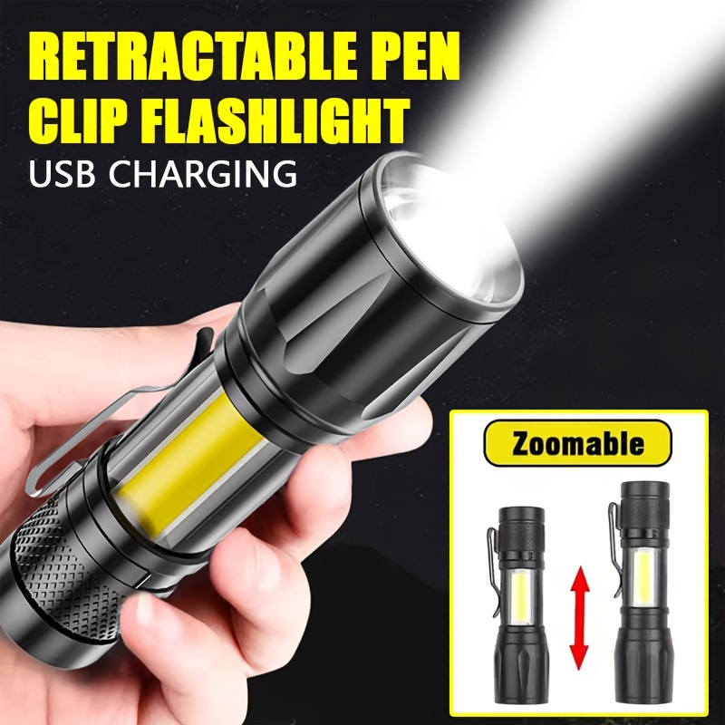 Mini LED Flashlight COB Floodl - Outdoor Lighting Lanterns のレビューと価格