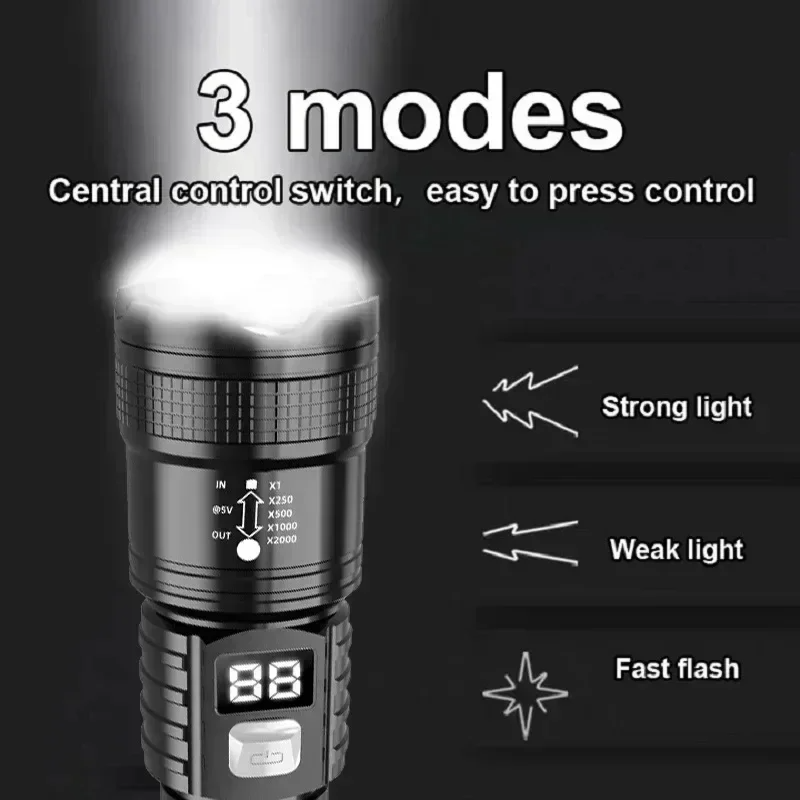 P50 High Brightness Flashlight - Outdoor Lighting Quality のレビューと価格