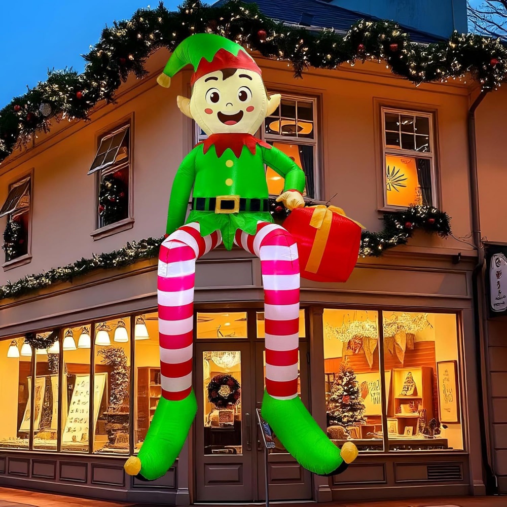 8FT Christmas Inflatables Sitt - Outdoor Lighting Manufacturers のレビューと価格