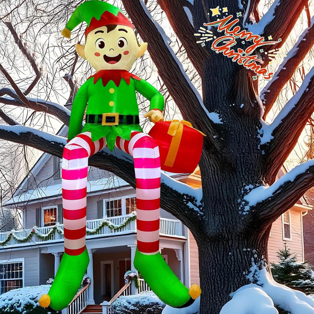 8FT Christmas Inflatables Sitt - Outdoor Lighting Manufacturers のレビューと価格