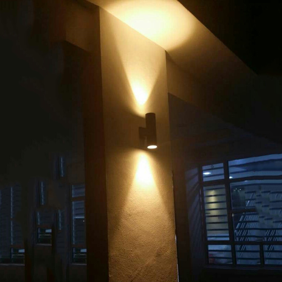LED Porch Wall Light Up Down W - Xl Outdoor Lighting のレビューと価格