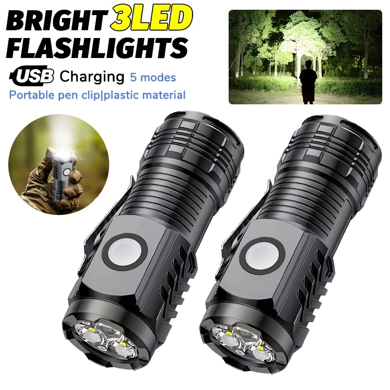 Portable Mini LED Handheld Fla - Outdoor Lighting Quality のレビューと価格
