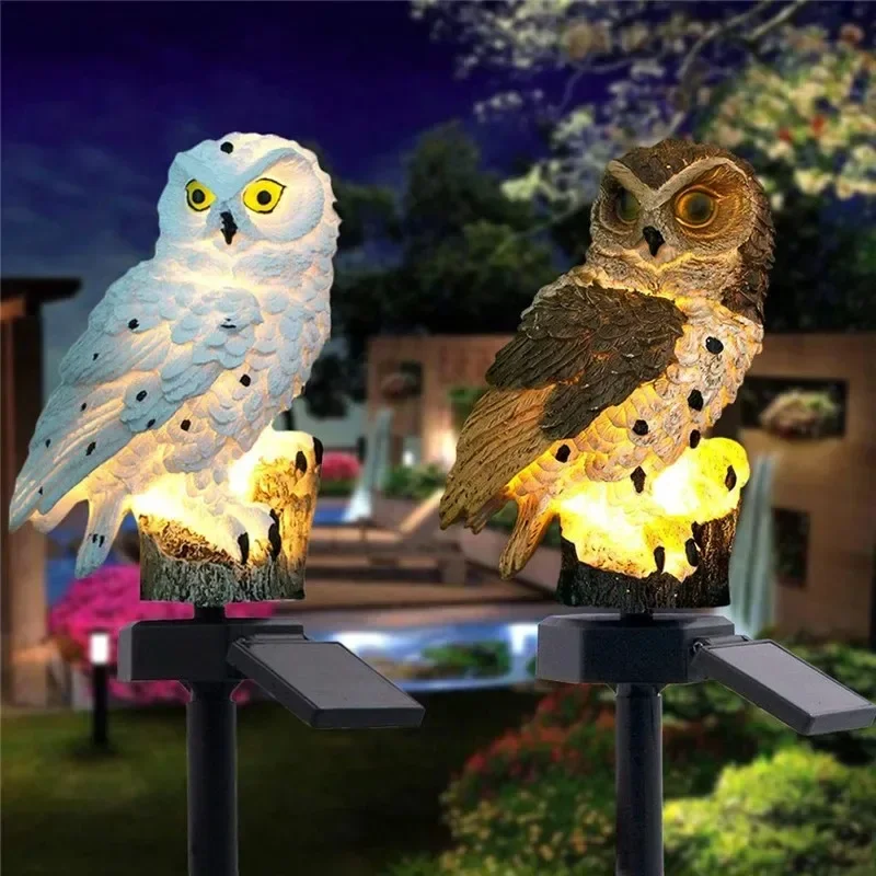 Solar Owl Statue Garden Light  - Outdoor Lighting Manufacturers のレビューと価格